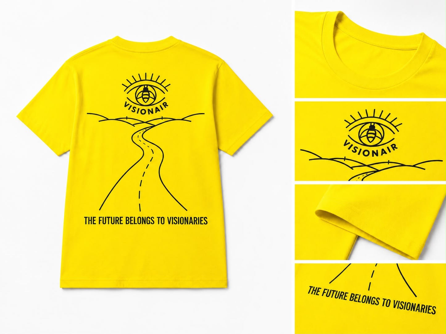 T-shirt Visionair Gin-Indossa la Visione