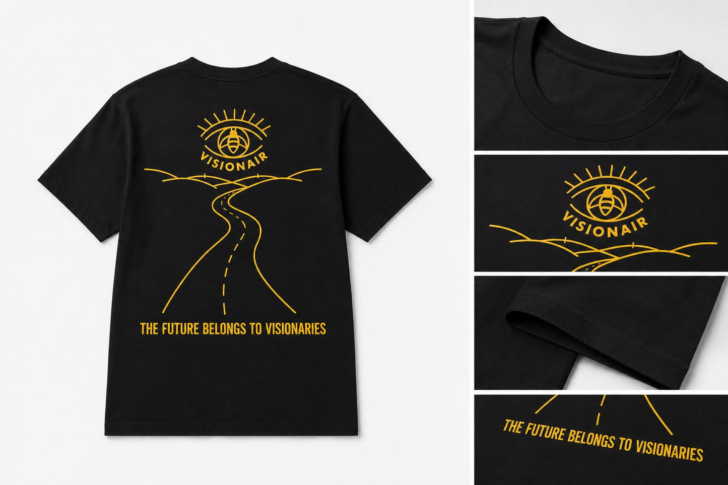 T-shirt Visionair Gin-Indossa la Visione
