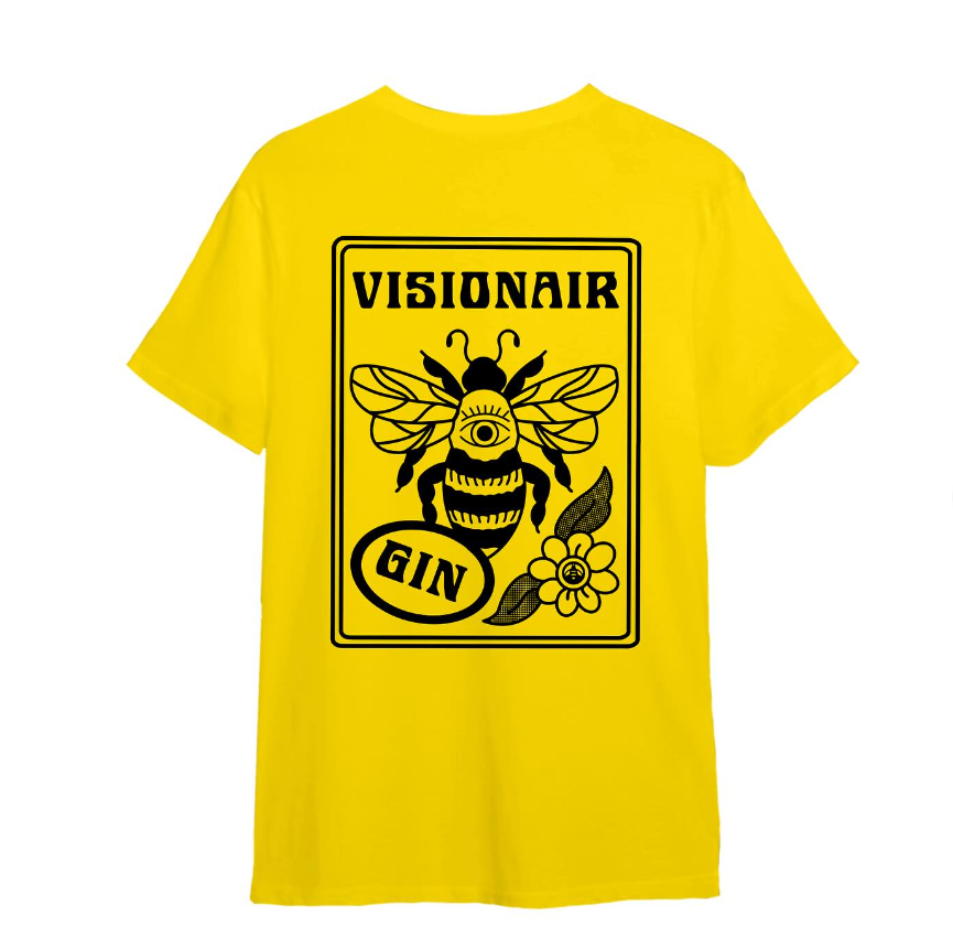 T-shirt 100% Cotone Visionair Gin