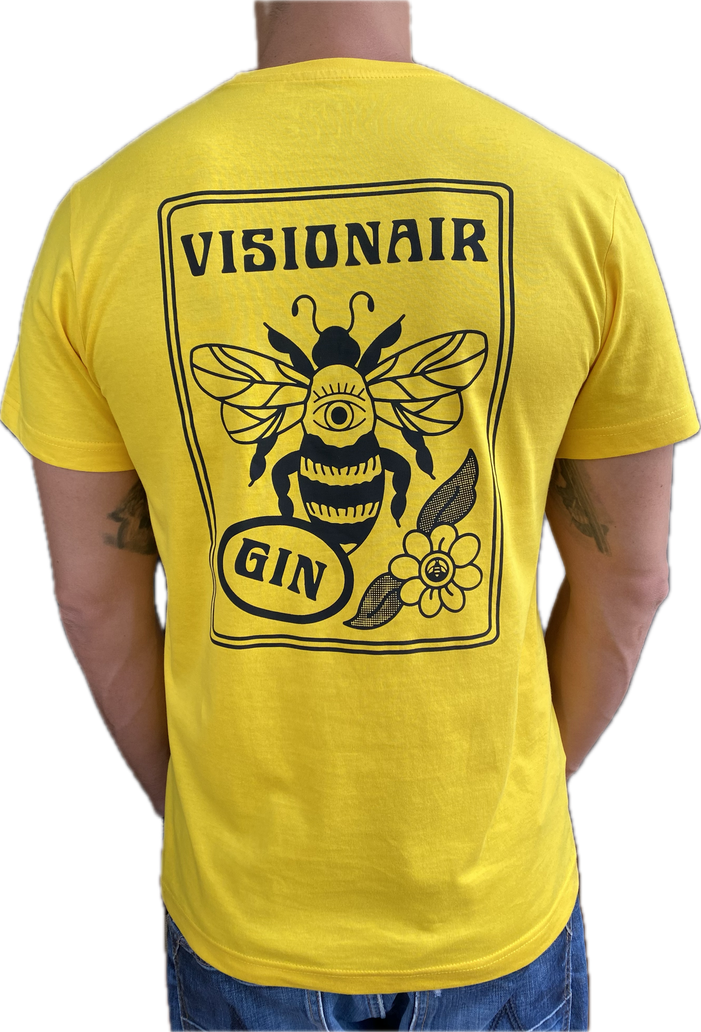 T-shirt in Cotone Visionair Gin