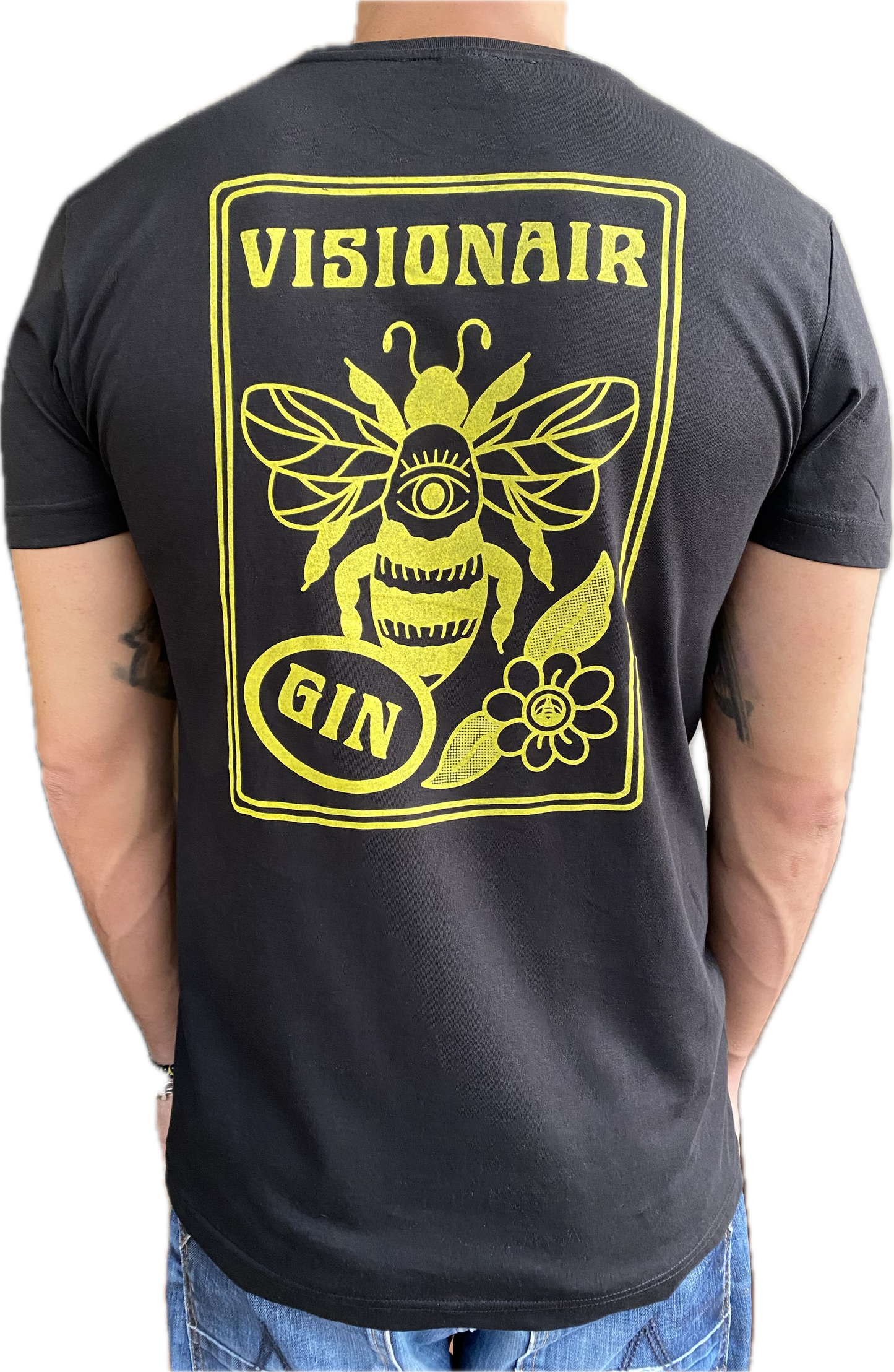 T-shirt in Cotone Visionair Gin